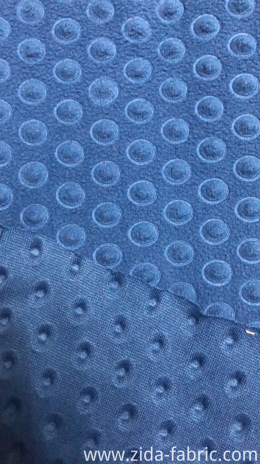 100% Polyester Polar Fleece with Embossed Fabric